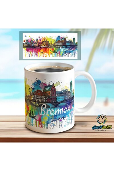 Ghostbastır Design Bremen Kupa Bardak - 1 Adet K0170