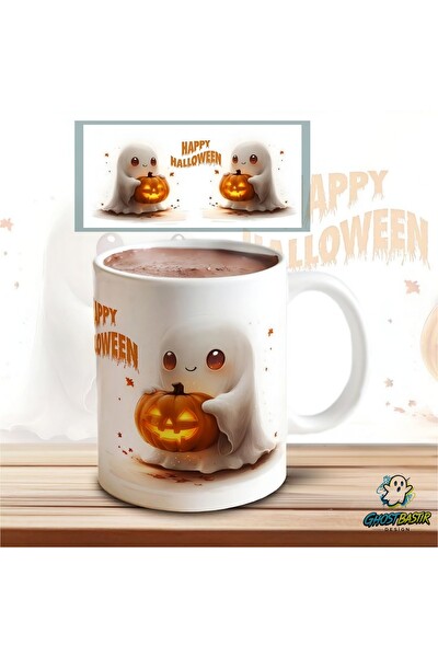 Ghostbastır Design Cadılar Bayramı Kupa Bardak - 1 Adet K0527