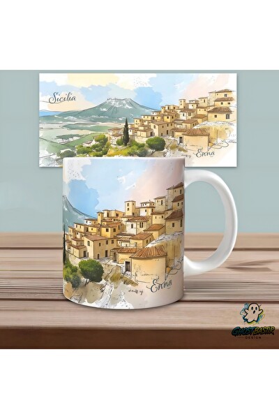 Ghostbastır Design Sicilia Kupa Bardak - 1 Adet K0672
