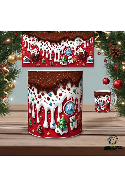 Ghostbastır Design Noel | Yılbaşı Kupa Bardak - 1 Adet K0625