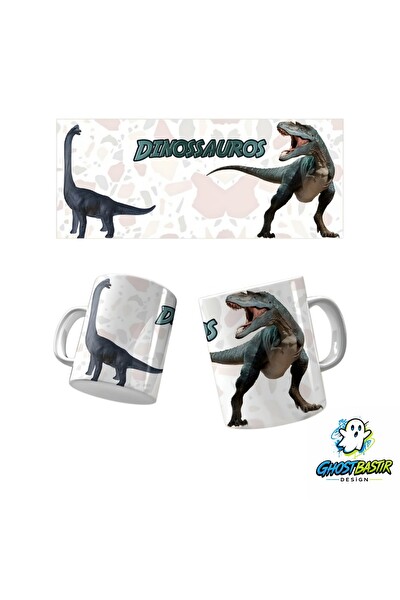 Ghostbastır Design Dinazorlar Kupa Bardak - 1 Adet K0548