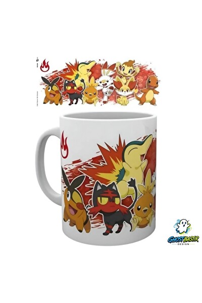 Ghostbastır Design Pokemon Kupa Bardak - 1 Adet K0661