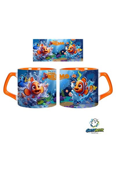 Ghostbastır Design Kayıp Balık Nemo Kupa Bardak - 1 Adet 1010
