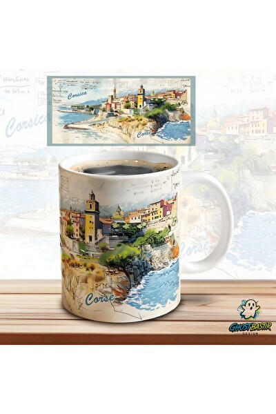 Ghostbastır Design Corsica Kupa Bardak - 1 Adet K0538