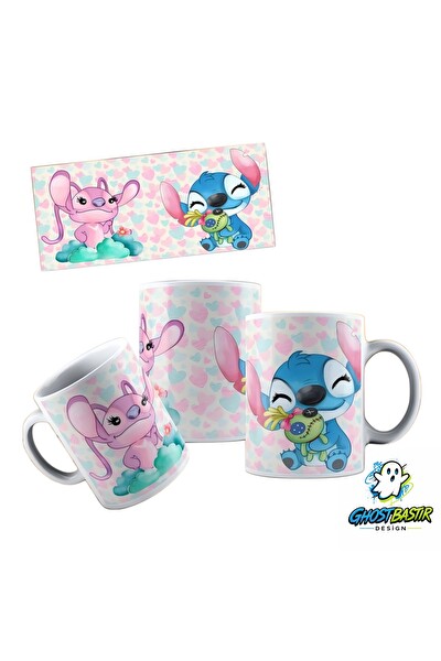 Ghostbastır Design Stitch Kupa Bardak - 1 Adet K0688