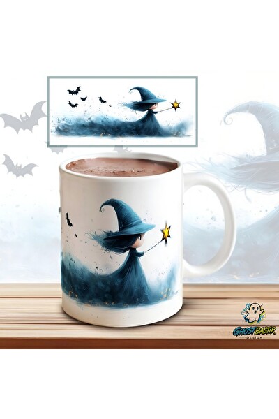 Ghostbastır Design Cadı Kupa Bardak - 1 Adet K0526