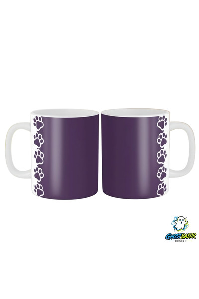 Ghostbastır Design Patili Kupa Bardak - 1 Adet K0657