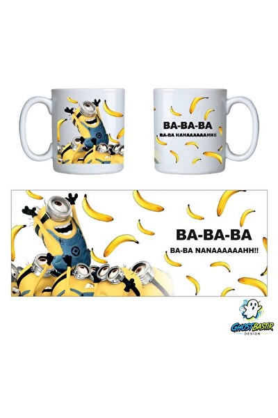 Ghostbastır Design Minion Kupa Bardak - 1 Adet K0616