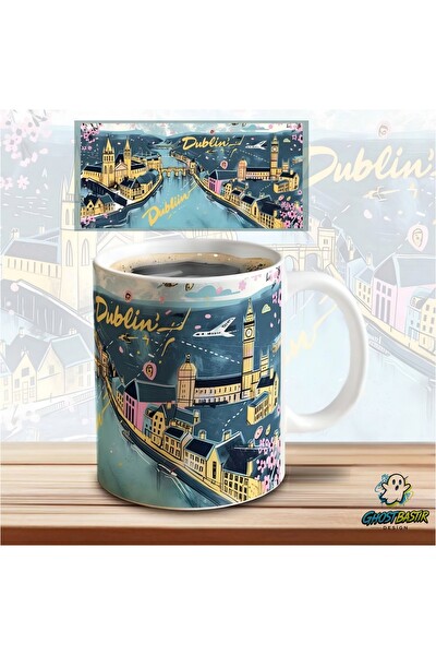 Ghostbastır Design Dublin Kupa Bardak - 1 Adet K0553