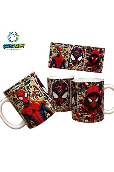 Ghostbastır Design Spider-man Kupa Bardak - 1 Adet K0648