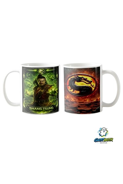 Ghostbastır Design Mortal Kombat Shang Tsung Kupa Bardak - 1 Adet K0342