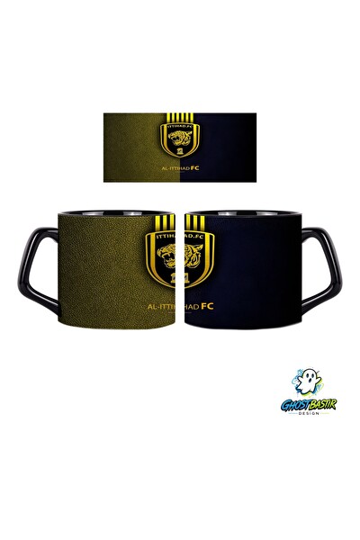 Ghostbastır Design Al Ittihad F.C. Kupa Bardak - 1 Adet 0936