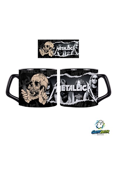 Ghostbastır Design Metallica Kupa Bardak - 1 Adet 0899