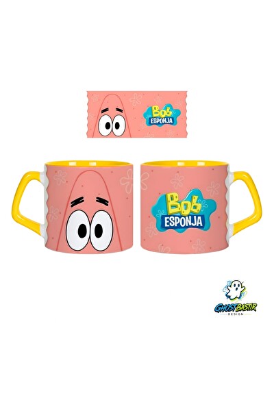 Ghostbastır Design Sünger Bob Patrick Kupa Bardak - 1 Adet 0910