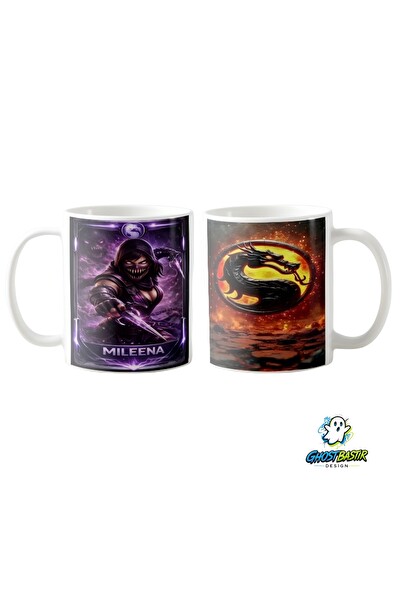 Ghostbastır Design Mortal Kombat Mileena Kupa Bardak - 1 Adet K0339