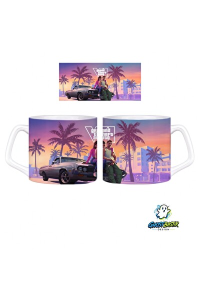 Ghostbastır Design GTA6 Kupa Bardak - 1 Adet 1004