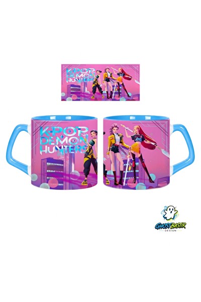 Ghostbastır Design K-Pop Demon Hunters Kupa Bardak - 1 Adet 0921