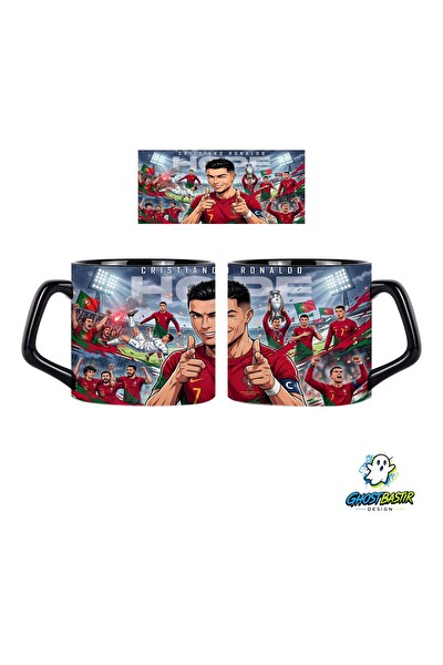 Ghostbastır Design Ronaldo Kupa Bardak - 1 Adet 0879