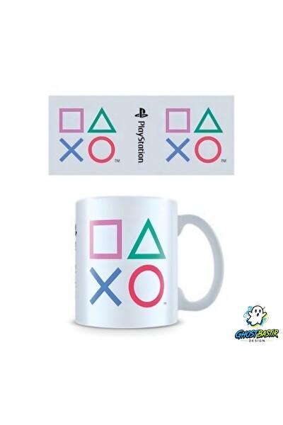 Ghostbastır Design Play Station Kupa Bardak - 1 Adet K0496