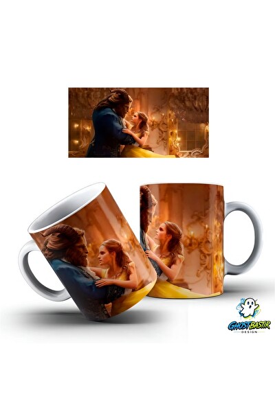Ghostbastır Design Güzel ve Çirkin Kupa Bardak - 1 Adet K0481