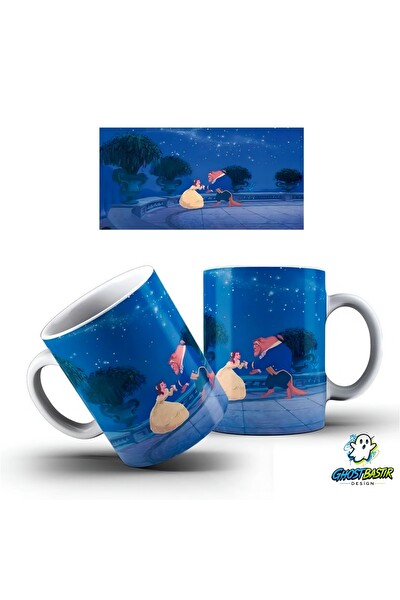 Ghostbastır Design Güzel ve Çirkin Kupa Bardak - 1 Adet K0484