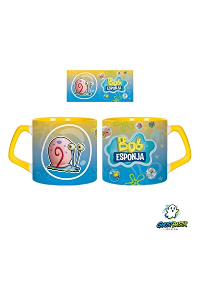 Ghostbastır Design Sünger Bob Kupa Bardak - 1 Adet 0895