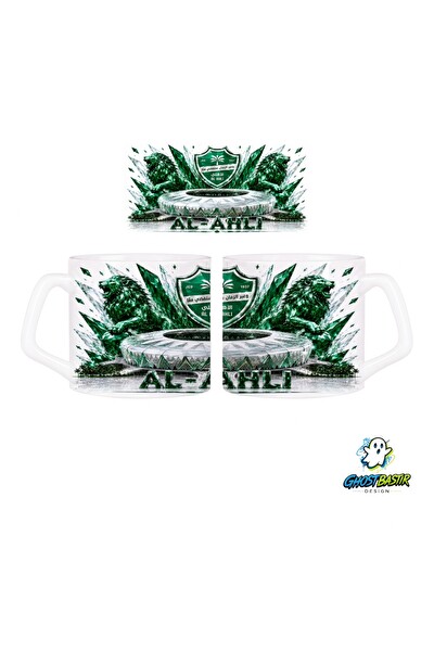 Ghostbastır Design Al Ahli F.C Kupa Bardak - 1 Adet 0930