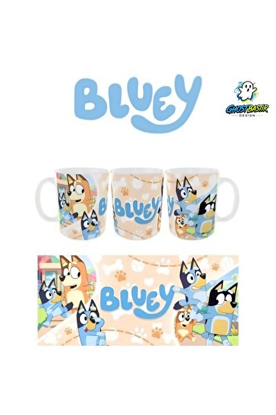 Ghostbastır Design Bluey ve Bingo Kupa Bardak - 1 Adet K0483