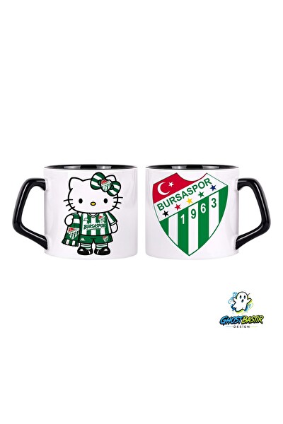 Ghostbastır Design Bursaspor Hello Kitty Kupa Bardak - 1 Adet 0973