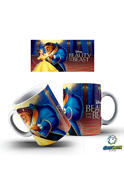Ghostbastır Design Güzel ve Çirkin Kupa Bardak - 1 Adet K0475
