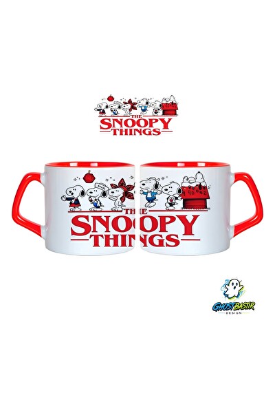 Ghostbastır Design Snoopy Things Kupa Bardak - 1 Adet 0909