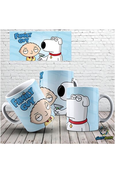 Ghostbastır Design Family Guy Kupa Bardak - 1 Adet K0457