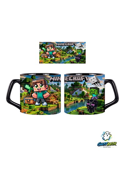 Ghostbastır Design Minecraft Kupa Bardak - 1 Adet 1036