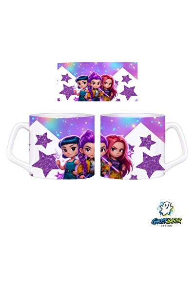 Ghostbastır Design K-Pop Demon Hunters Kupa Bardak - 1 Adet 1005