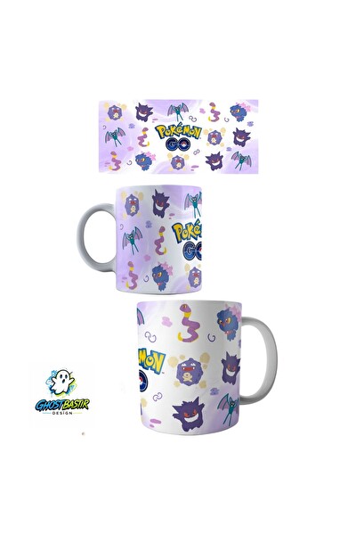 Ghostbastır Design Pokemon Kupa Bardak - 1 Adet K0362