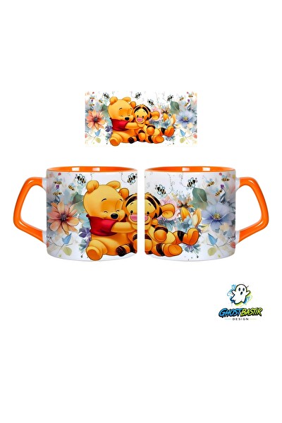 Ghostbastır Design Winnie The Pooh Kupa Bardak - 1 Adet 0888