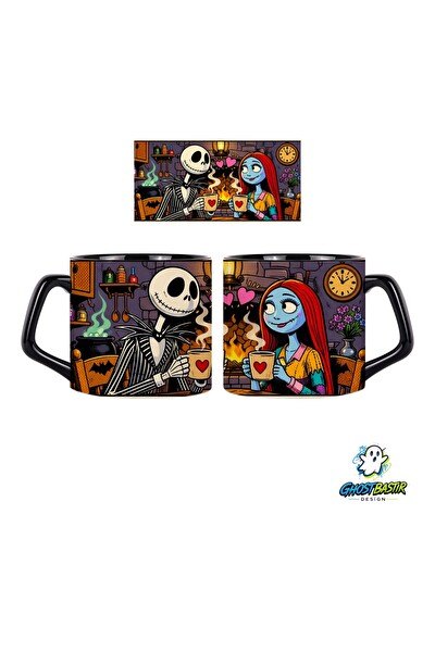 Ghostbastır Design Noel Öncesi Kabusu Kupa Bardak - 1 Adet 0884