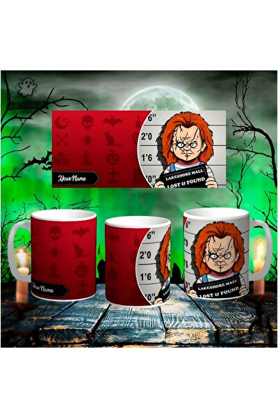 Ghostbastır Design Kişiye Özel Chucky Kupa Bardak - 1 Adet K0453