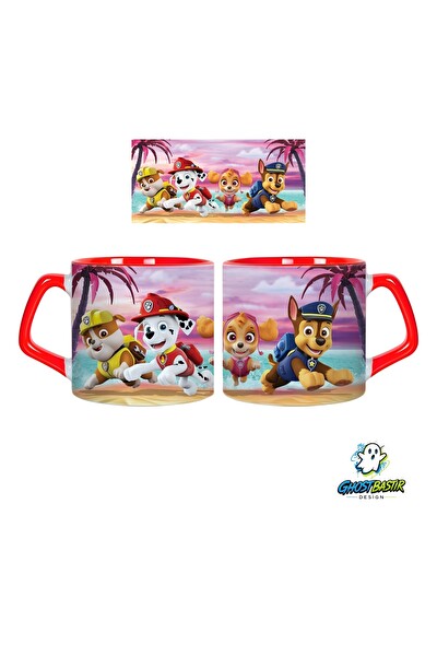 Ghostbastır Design Paw Patrol Kupa Bardak - 1 Adet 0890