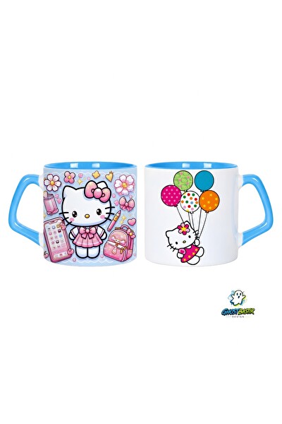 Ghostbastır Design Hello Kitty Kupa Bardak - 1 Adet 0649