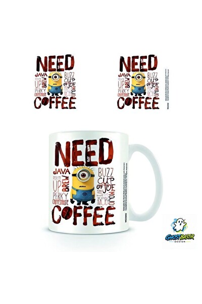 Ghostbastır Design Minion Kupa Bardak - 1 Adet K0318