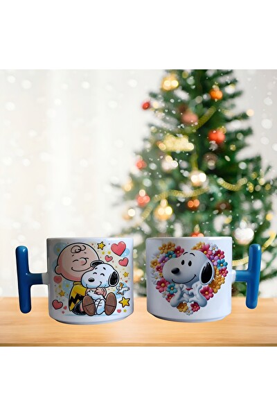 Ghostbastır Design Snoopy Kupa Bardak - 1 Adet 0433