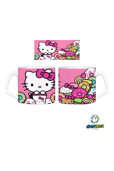 Ghostbastır Design Hello Kitty Kupa Bardak - 1 Adet 0775