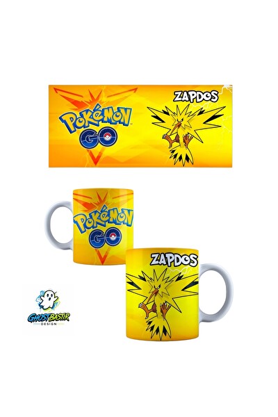 Ghostbastır Design Pokemon Zapdos Kupa Bardak - 1 Adet K0373
