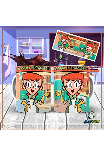 Ghostbastır Design Dexter’in Laboratuvarı Kupa Bardak - 1 Adet K0201