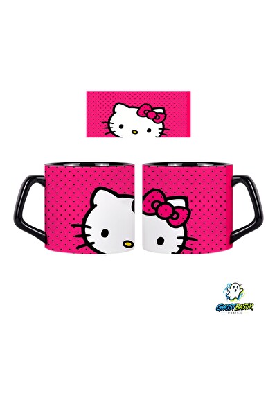 Ghostbastır Design Hello Kitty Kupa Bardak - 1 Adet 0776