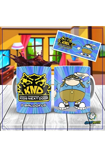 Ghostbastır Design KND Kids Next Door Kupa Bardak - 1 Adet K0286