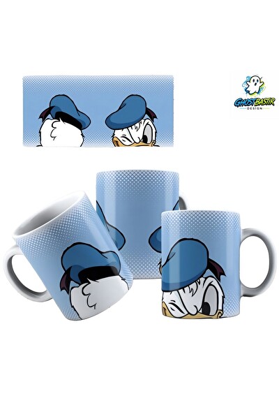 Ghostbastır Design Donald Duck Kupa Bardak - 1 Adet K0208