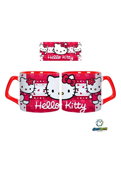 Ghostbastır Design Hello Kitty Kupa Bardak - 1 Adet 0662
