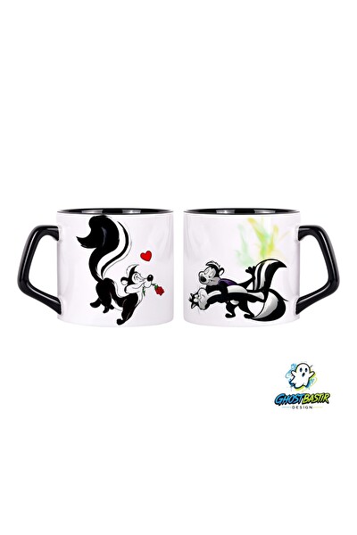 Ghostbastır Design Pepe Lepe Pew Kupa Bardak - 1 Adet 0808